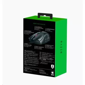 RAZER Maus NAGA X, Ergonomische MMO-Gaming-Maus RAZER Maus NAGA X, Ergonomische MMO-Gaming-Maus