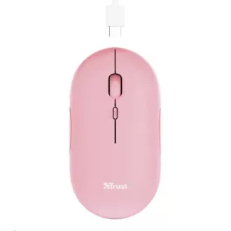TRUST Maus PUCK, kabellos, USB, pink TRUST Maus PUCK, kabellos, USB, pink