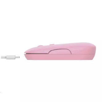 TRUST Maus PUCK, kabellos, USB, pink TRUST Maus PUCK, kabellos, USB, pink