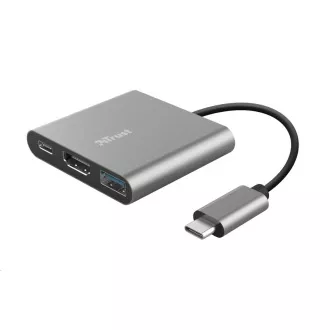 TRUST DALYX Adapter, 3-in-1, USB-C