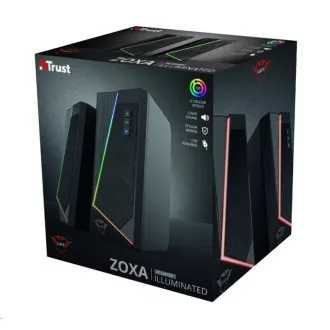 TRUST Lautsprecher GXT 609 Zoxa RGB Beleuchtetes Lautsprecherset
