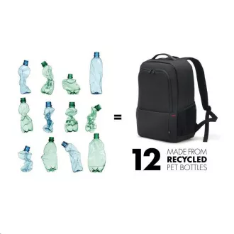DICOTA Eco Rucksack Plus BASE 13-15.6, schwarz