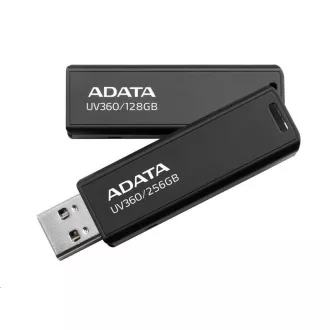 ADATA Flash Disk 64GB UV360, USB 3.2 Gen1, Metall, schwarz ADATA Flash Disk 64GB UV360, USB 3.2 Gen1, Metall, schwarz
