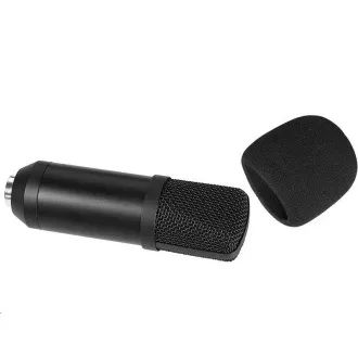 TRACER Mikrofon Studio PRO, 3,5 Klinke, 2,5 m Kabel, schwarz TRACER Mikrofon Studio PRO, 3,5 Klinke, 2,5 m Kabel, schwarz