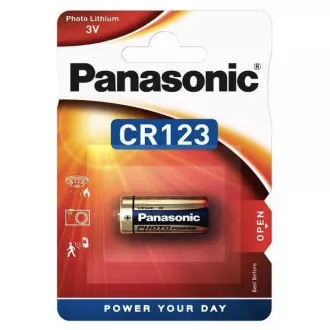 PANASONIC Lithium - PHOTO Batterie CR-123AL / 1BP 3V (Blisterpackung - 1 Stück) PANASONIC Lithium - PHOTO Batterie CR-123AL / 1BP 3V (Blisterpackung - 1 Stück)