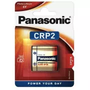 PANASONIC Lithium - PHOTO Batterie CR-P2L / 1BP 6V (Blister - 1 Stück)