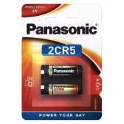 PANASONIC Lithium - PHOTO Batterie 2CR-5L / 1BP 6V (Blisterpackung - 1 Stück)
