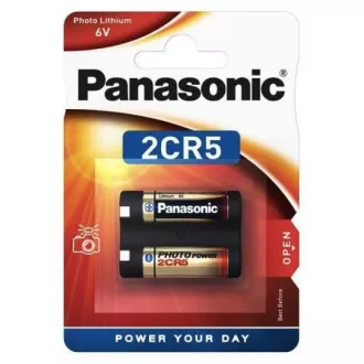PANASONIC Lithium - PHOTO Batterie 2CR-5L / 1BP 6V (Blisterpackung - 1 Stück)