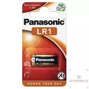 PANASONIC Alkaline MICRO Batterie LR1L / 1BE 1, 5V (Blister 1 Stück)
