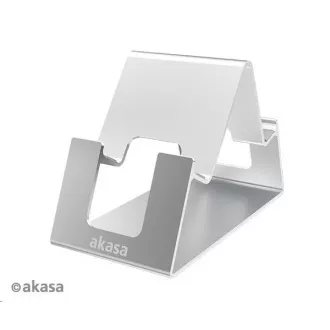 AKASA Ständer Widder Pico, Aluminiumständer für Handy und Tablet, silber AKASA Ständer Widder Pico, Aluminiumständer für Handy und Tablet, silber