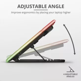 TRUST Laptopständer GXT1126 AURA LAPTOP COOLING STAND (Kühlpad) TRUST Laptopständer GXT1126 AURA LAPTOP COOLING STAND (Kühlpad)