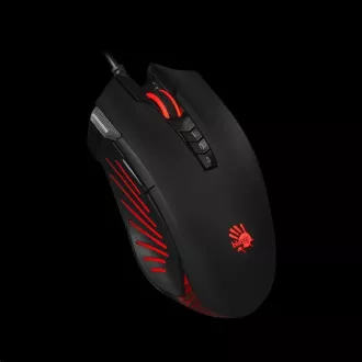 A4tech Gaming-Maus BLOODY V9M, bis zu 4000 DPI, V-Track-Technologie, 160 KB Speicher, USB, CORE 2, Metallpads
