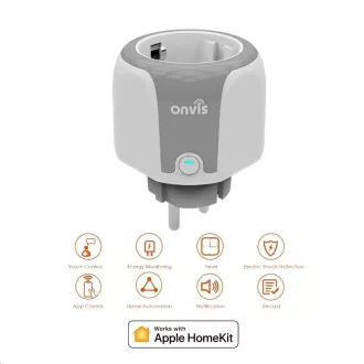 ONVIS Smart Steckdose - HomeKit, WLAN 2, 4 GHz