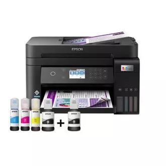 EPSON Drucker EcoTank L6270, 3in1, A4, 1200x4800dpi, 33ppm, USB, Wi-Fi, LAN - Gebraucht