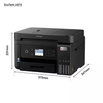 EPSON Drucker EcoTank L6270, 3in1, A4, 1200x4800dpi, 33ppm, USB, Wi-Fi, LAN EPSON Drucker EcoTank L6270, 3in1, A4, 1200x4800dpi, 33ppm, USB, Wi-Fi, LAN