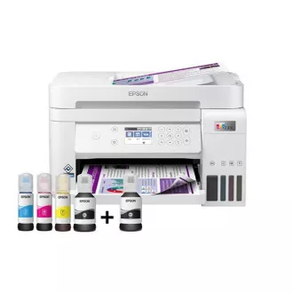 EPSON Drucker EcoTank L6276, 3in1, A4, 1200x4800dpi, 33ppm, USB, Wi-Fi, LAN, weiß