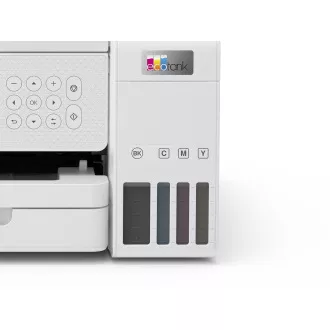 EPSON Drucker EcoTank L6276, 3in1, A4, 1200x4800dpi, 33ppm, USB, Wi-Fi, LAN, weiß