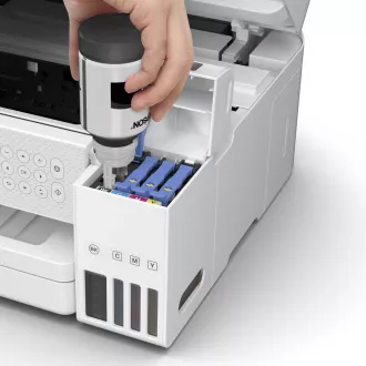 EPSON Drucker EcoTank L6276, 3in1, A4, 1200x4800dpi, 33ppm, USB, Wi-Fi, LAN, weiß