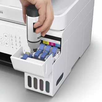 EPSON Drucker EcoTank L5296, 4in1, A4, 1440x5760dpi, 33ppm, USB, Wi-Fi, LAN, weiß