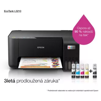 EPSON Tintendrucker EcoTank L3210, 3in1, A4, 1440x5760dpi, 33ppm, USB EPSON Tintendrucker EcoTank L3210, 3in1, A4, 1440x5760dpi, 33ppm, USB