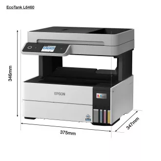 EPSON Drucker EcoTank L6460, 3in1, A4, 1200x4800dpi, 37ppm, USB, Duplex