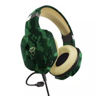 TRUST Kopfhörer GXT 323C Carus Gaming Headset, Dschungeltarn