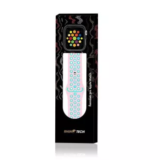 RhinoTech Sportarmband für Apple Watch 42 / 44mm Rosa-Grün RhinoTech Sportarmband für Apple Watch 42 / 44mm Rosa-Grün