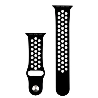 RhinoTech Sportarmband für Apple Watch 42 / 44mm Schwarzweiß RhinoTech Sportarmband für Apple Watch 42 / 44mm Schwarzweiß