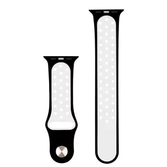 RhinoTech Sportarmband für Apple Watch 42 / 44mm Schwarzweiß RhinoTech Sportarmband für Apple Watch 42 / 44mm Schwarzweiß
