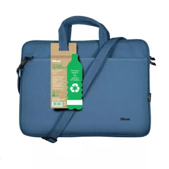 TRUST Laptoptasche 16" Bologna Slim Laptoptasche Eco, blau