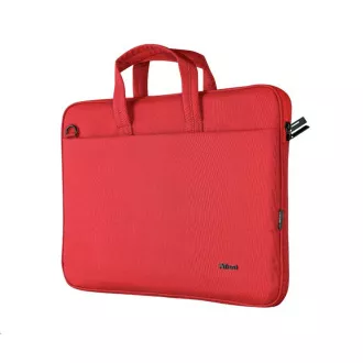 TRUST Laptoptasche 16" Bologna Slim Laptoptasche Eco, rot TRUST Laptoptasche 16" Bologna Slim Laptoptasche Eco, rot