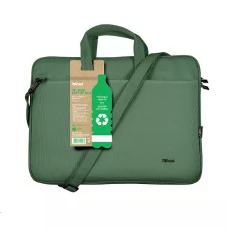 TRUST Laptoptasche 16" Bologna Slim Laptoptasche Eco, grün TRUST Laptoptasche 16" Bologna Slim Laptoptasche Eco, grün