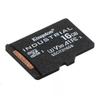 Kingston 16 GB microSDHC Industrial C10 A1 pSLC-Karte Einzelpackung