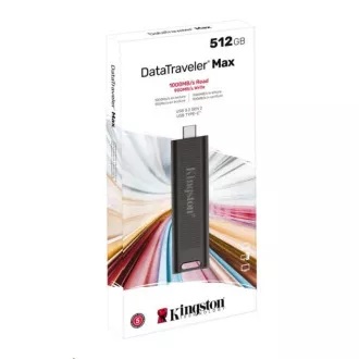 Kingston 512 GB USB 3.2 Gen 2 DataTraveler Max Kingston 512 GB USB 3.2 Gen 2 DataTraveler Max