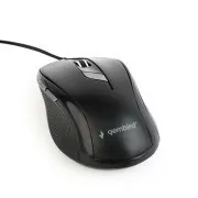GEMBIRD Maus MUS-6B-01, USB, schwarz