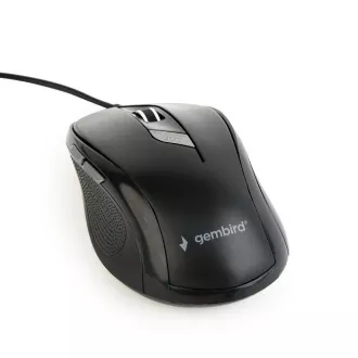 GEMBIRD Maus MUS-6B-01, USB, schwarz