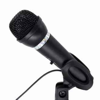 GEMBIRD Tischmikrofon MIC-D-04, HQ, schwarz