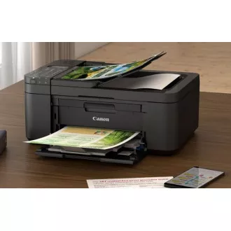 Canon PIXMA Printer TR4650 Schwarz-Farbe, MF (Drucken, Kopieren, Scannen, Cloud), ADF, USB, Wi-Fi