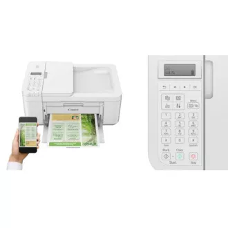 Canon PIXMA Printer TR4651 Weiß-Farbe, MF (Drucken, Kopieren, Scannen, Cloud), ADF, USB, Wi-Fi, Bluetooth - Gebraucht