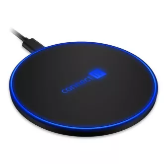 CONNECT IT kabelloses Ladegerät WiFast, 10 W, schwarz CONNECT IT kabelloses Ladegerät WiFast, 10 W, schwarz