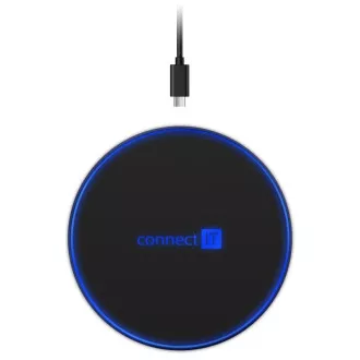 CONNECT IT kabelloses Ladegerät WiFast, 10 W, schwarz CONNECT IT kabelloses Ladegerät WiFast, 10 W, schwarz