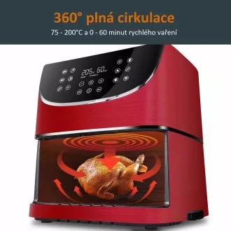 Cosori CP158-AF PREMIUM - 5,5L Heißluftfritteuse 5x Spieße und Grill. Rost, rot Cosori CP158-AF PREMIUM - 5,5L Heißluftfritteuse 5x Spieße und Grill. Rost, rot