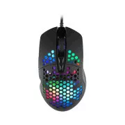 C-TECH Gaming-Maus Scarab, 7200 DPI, RGB-Hintergrundbeleuchtung, USB