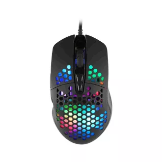 C-TECH Gaming-Maus Scarab, 7200 DPI, RGB-Hintergrundbeleuchtung, USB