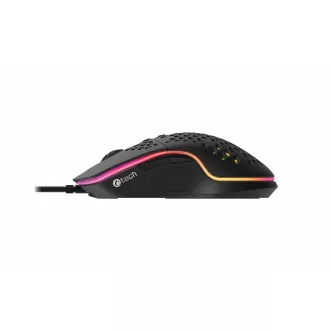 C-TECH Gaming-Maus Scarab, 7200 DPI, RGB-Hintergrundbeleuchtung, USB