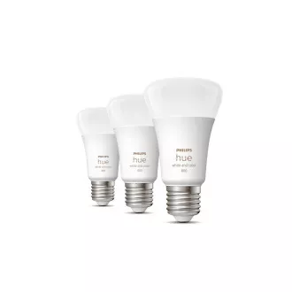 PHILIPS Hue White and Color Ambiance 6.5W 800 E27 3St. PHILIPS Hue White and Color Ambiance 6.5W 800 E27 3St.