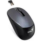 GENIUS Maus NX-7015/1600 dpi / Blue-Eye-Sensor / drahtlos / metallic grau