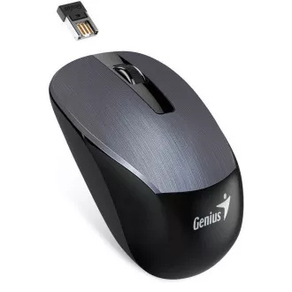 GENIUS Maus NX-7015/1600 dpi / Blue-Eye-Sensor / drahtlos / metallic grau GENIUS Maus NX-7015/1600 dpi / Blue-Eye-Sensor / drahtlos / metallic grau