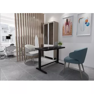 Delso WORKSTATION Elektrisch höhenverstellbarer Tisch schwarz