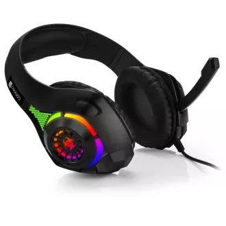 CONNECT IT BIOHAZARD Gaming-Kopfhörer mit Mikrofon, 1xKlinke + USB, schwarz
